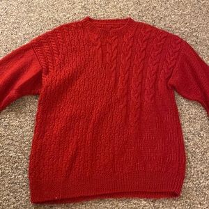 Women’s Red sweater. Size XL